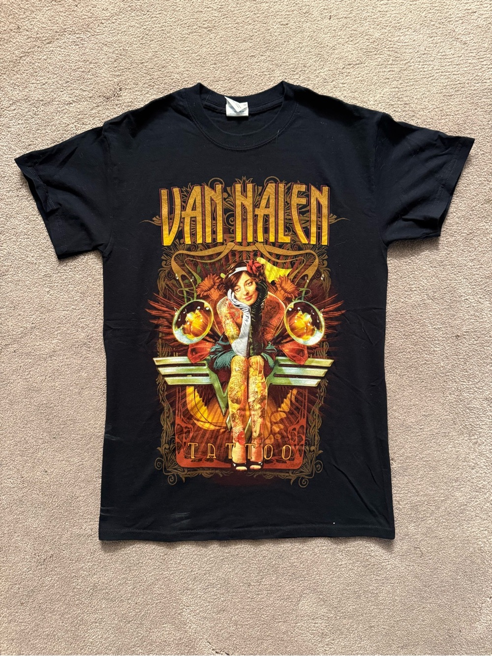 Black Tattoo Graphic Tee